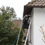 Einblasdämmung Kerndämmung EPS HK33 verputze Fassade