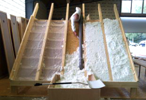 Schulung Zertifizierung Fachbetrieb durch Knauf Einblasdämmung