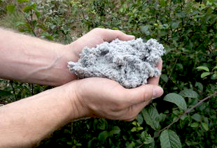 Gebäudetrennfuge dämmen mit Zellulose WLG 040