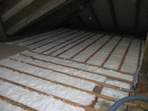 offene Balkenlage dämmen Knauf Supafil