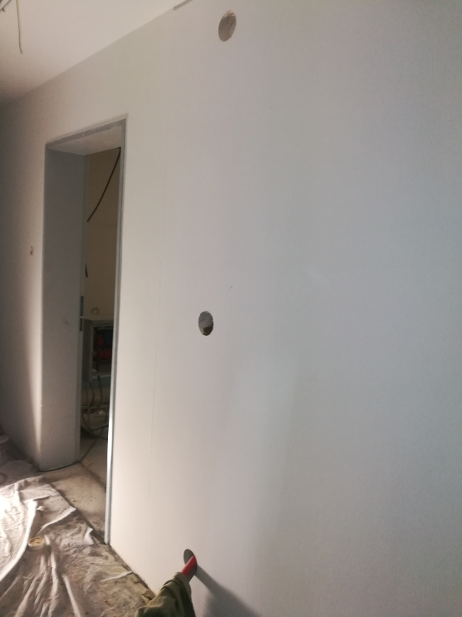 Einblasdämmung Schachtverfüllung kleine Öffnungen