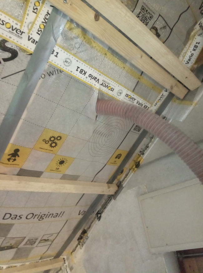 Dachausbau Dachschrägenisolierung