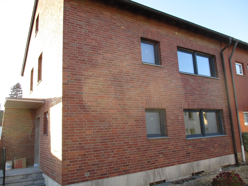 Einblasdämmung Klinkerfassade und Backsteinfassade