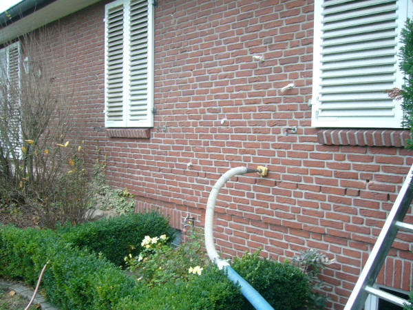 Lehrte Klinkerfassade Kerndämmung