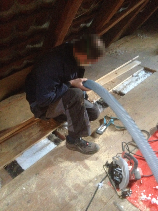 Geschossdeckendämmung Wunstorf Einblasdämmung