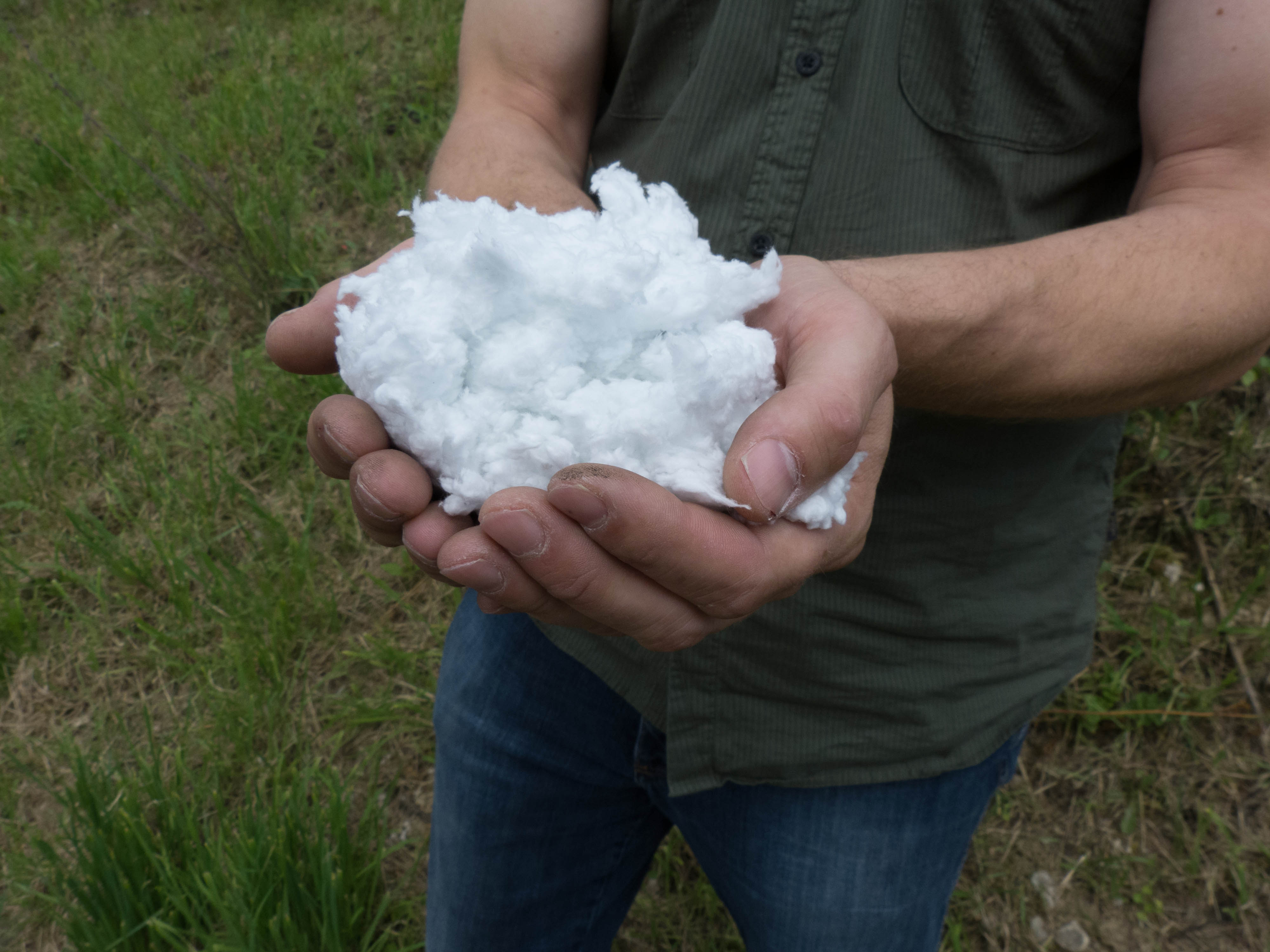 lose Glaswolle WLG 035 für Einblasdämmung